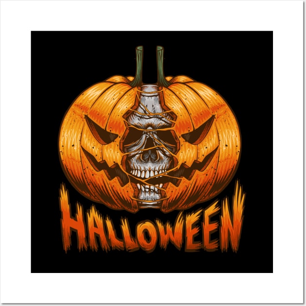 Helloween Wall Art by Arjanaproject